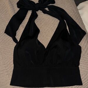 Banana Republic Black Halter